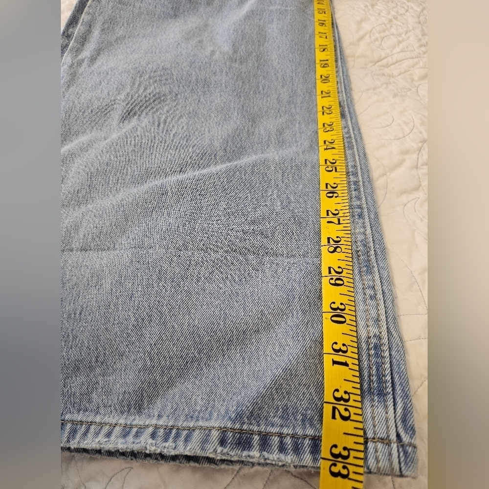 Vervet Lindsey 90's Vintage Loose Fit Blue Denim Jeans Size 32 NWT - Picture 8 of 8